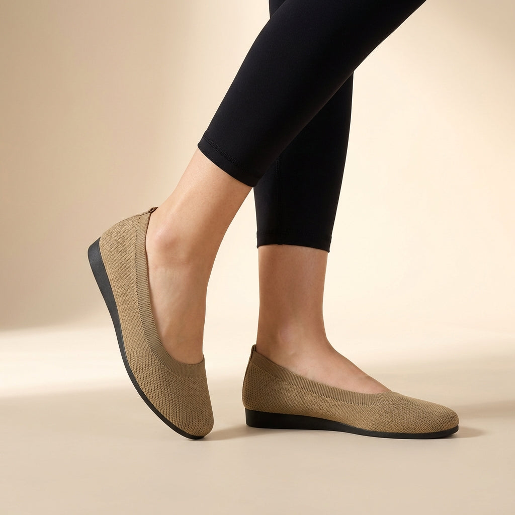 Breathable Anti-Slip Low-Cut Ballet Flats for Women – Comfortable Casual Wear