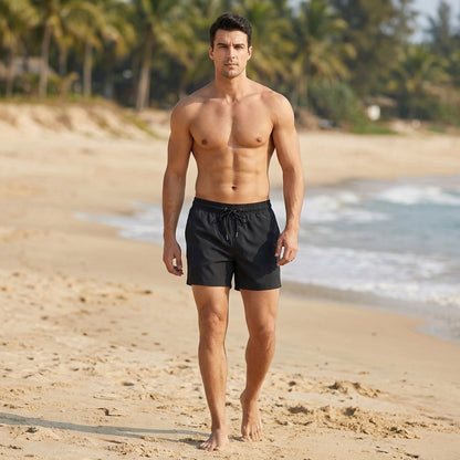 Loose Fit Drawstring Waist Shorts for Men – Comfortable Casual Wear