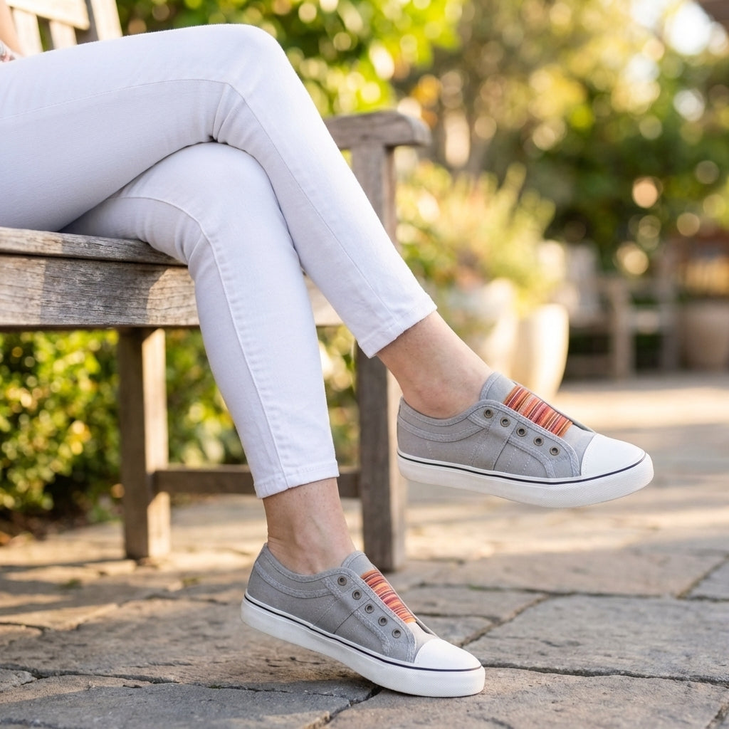 Casual Slip-On Sneakers for Women – Effortless Everyday Comfort