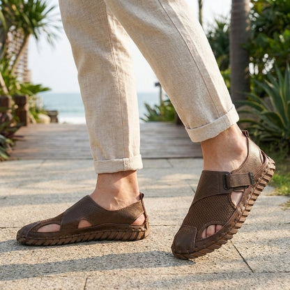 Breathable Mesh Sandals for Men – Lightweight Outdoor Comfort