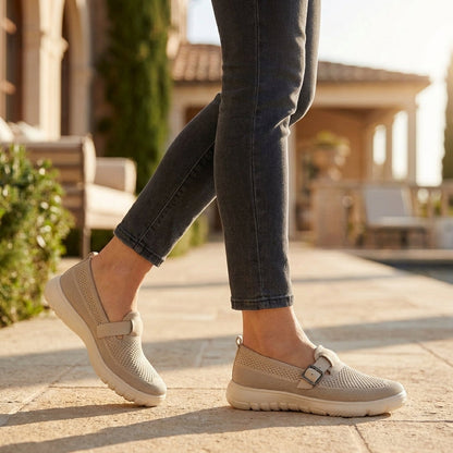 Orthopedic Slip-On Walking Shoes for Women – Lightweight Everyday Comfort