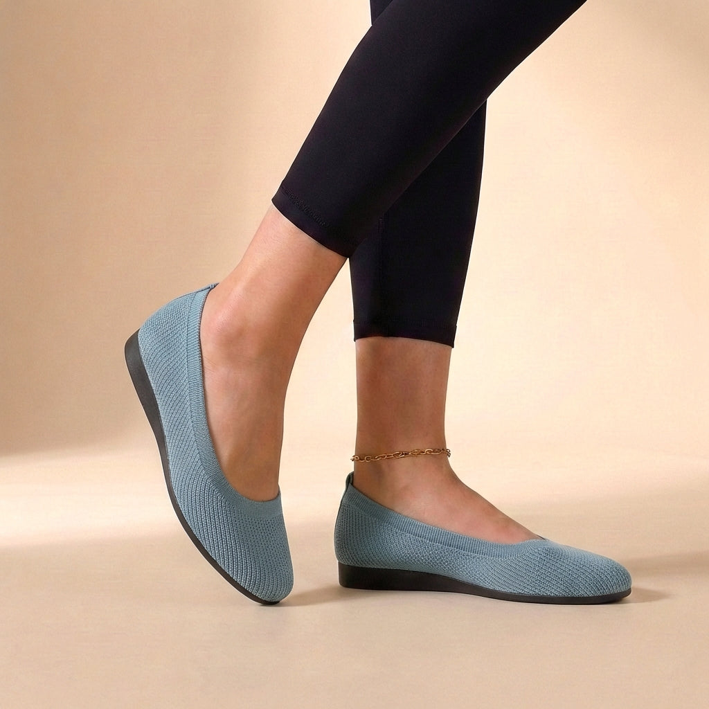 Breathable Anti-Slip Low-Cut Ballet Flats for Women – Comfortable Casual Wear