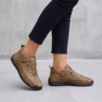 Casual Lace-Up Walking Sneakers for Women – Everyday Comfort & Versatile Style