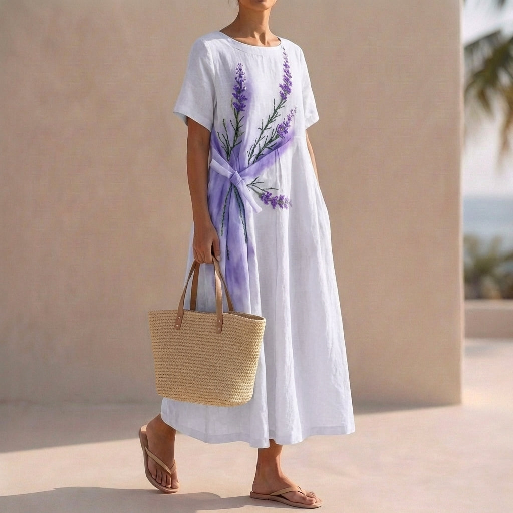 Floral Print Maxi Dress for Women – Effortless Everyday Elegance