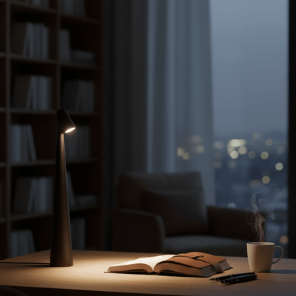 Modern Rechargeable Table Lamp with Directional Light
