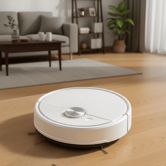 Smart Robot Vacuum with Navigation Sensors