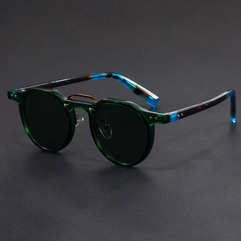 San Piero Classic Round Sunglasses