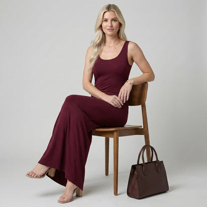 Sleeveless Maxi Dress for Women – Effortless Everyday Comfort