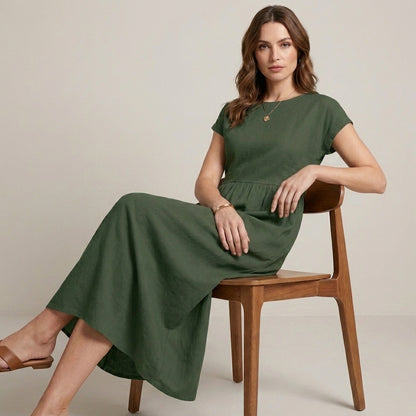 Relaxed Fit Maxi Dress for Women – Effortless Everyday Comfort