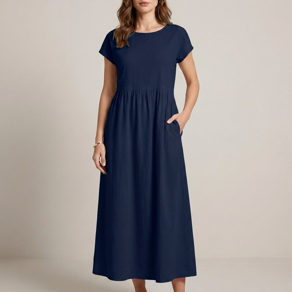 Relaxed Fit Maxi Dress for Women – Effortless Everyday Comfort