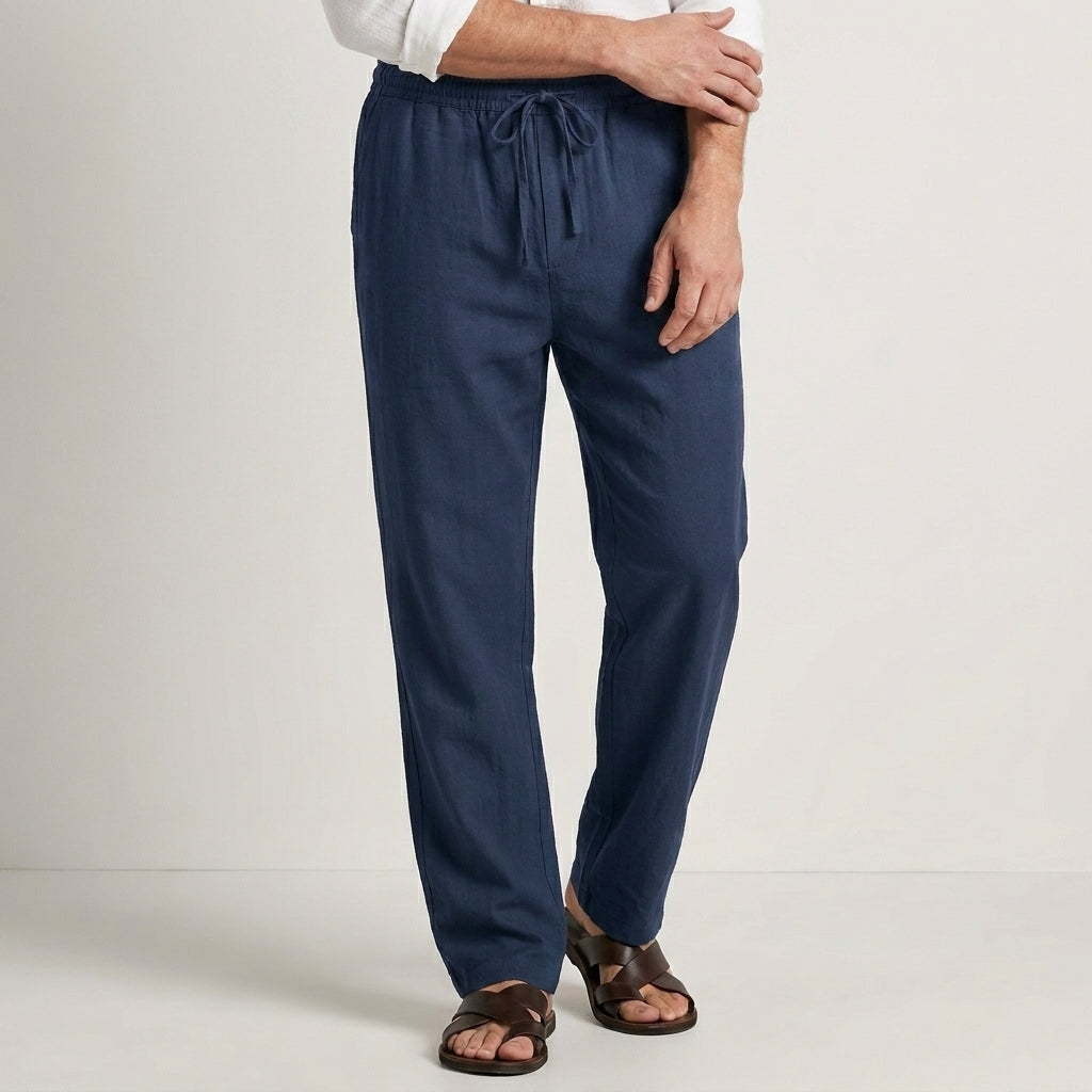 Relaxed Drawstring Pants for Men – Lightweight Comfort & Everyday Style