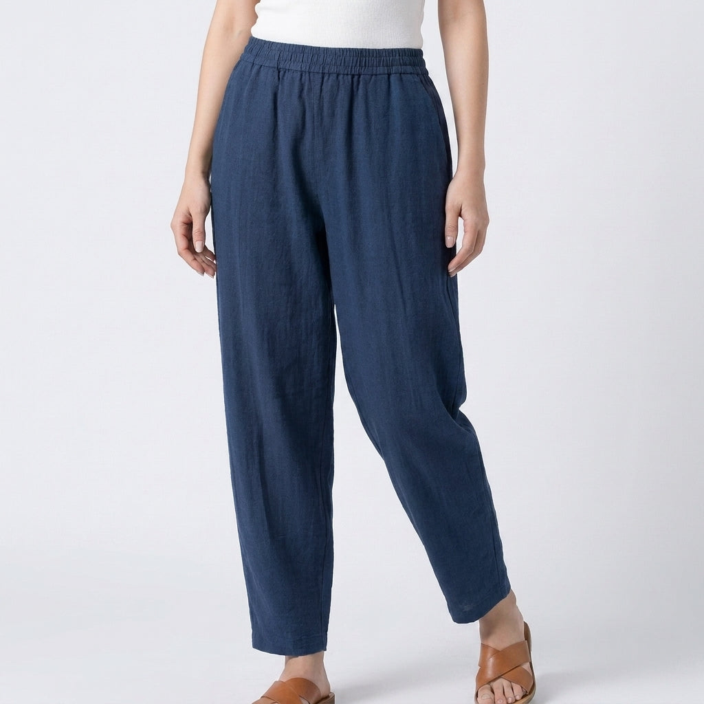 Relaxed Tapered Pants for Women – Effortless Comfort & Everyday Style