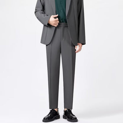 Men's Trousers – Slim Fit – Ankle Length – Sharp Crease – Elegant Look