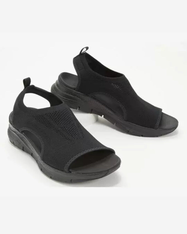 Amelia Orthopedic Sport Sandals | Slip-On Knit Sandals