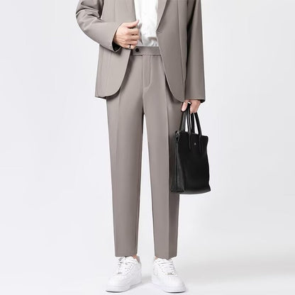 Men's Trousers – Slim Fit – Ankle Length – Sharp Crease – Elegant Look