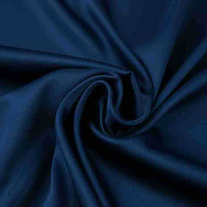 Dress for Women – Long A-line – Satin – High Neck – Puff Sleeves – Elegant Fit