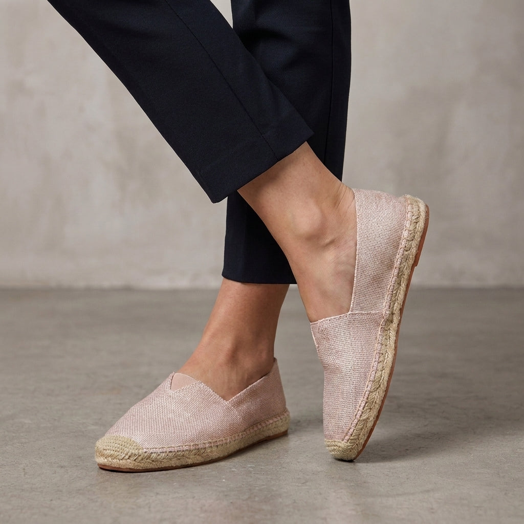 Orthopedic Slip-On Low-Top Espadrilles for Women – Supportive & Comfortable Design