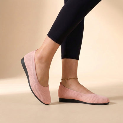Breathable Anti-Slip Low-Cut Ballet Flats for Women – Comfortable Casual Wear