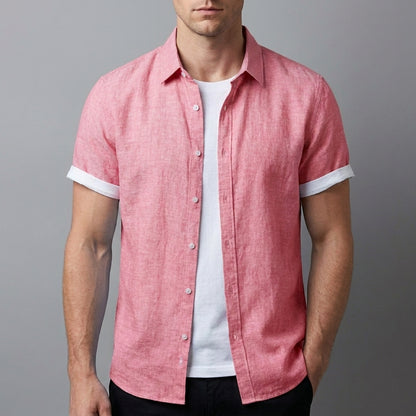 Casual Button Front Shirt for Men – Relaxed Everyday Comfort