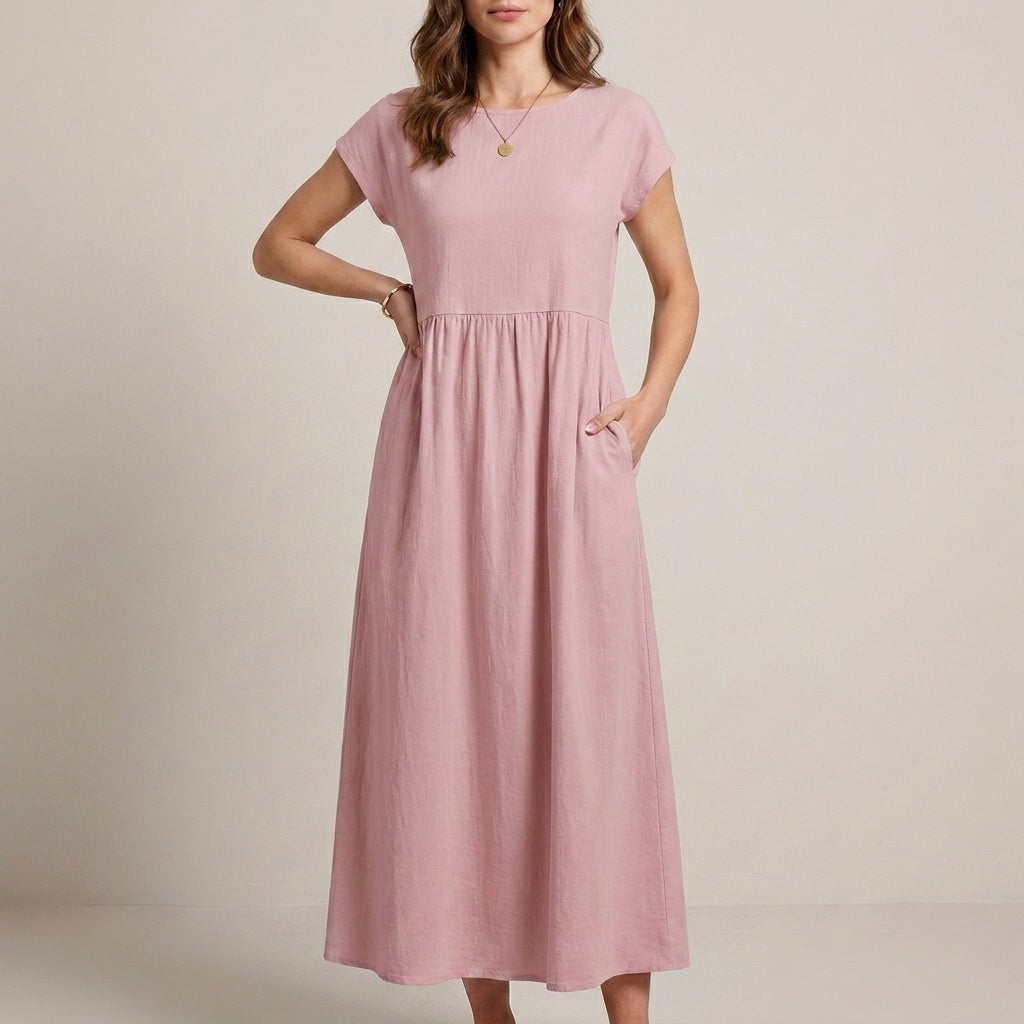 Relaxed Fit Maxi Dress for Women – Effortless Everyday Comfort