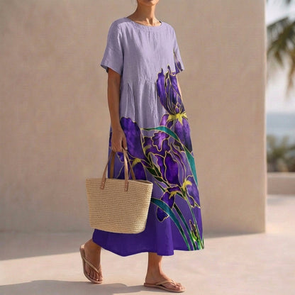 Floral Print Maxi Dress for Women – Effortless Everyday Elegance