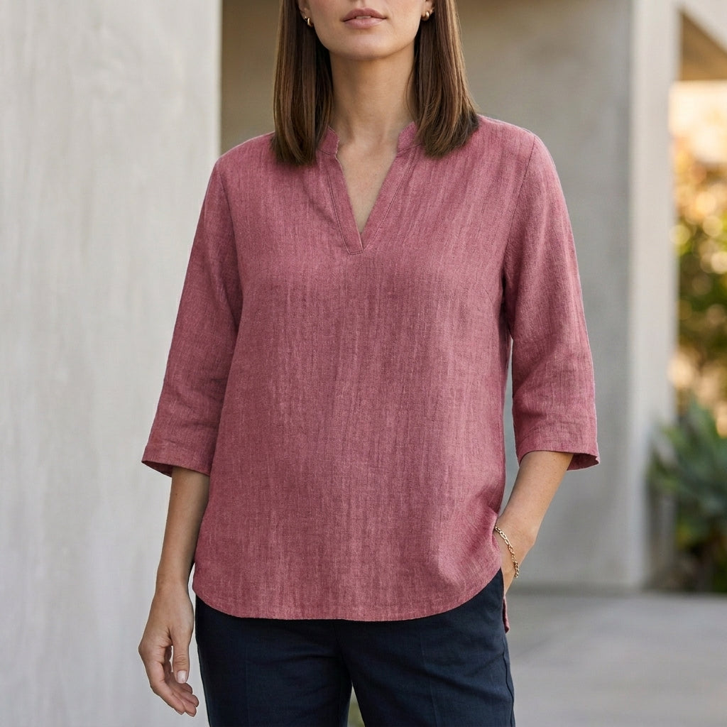Relaxed Fit Blouse for Women – Comfortable Casual Elegance