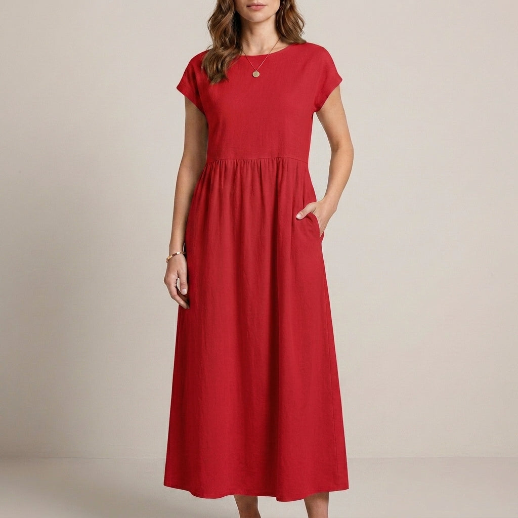 Relaxed Fit Maxi Dress for Women – Effortless Everyday Comfort