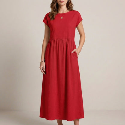 Relaxed Fit Maxi Dress for Women – Effortless Everyday Comfort
