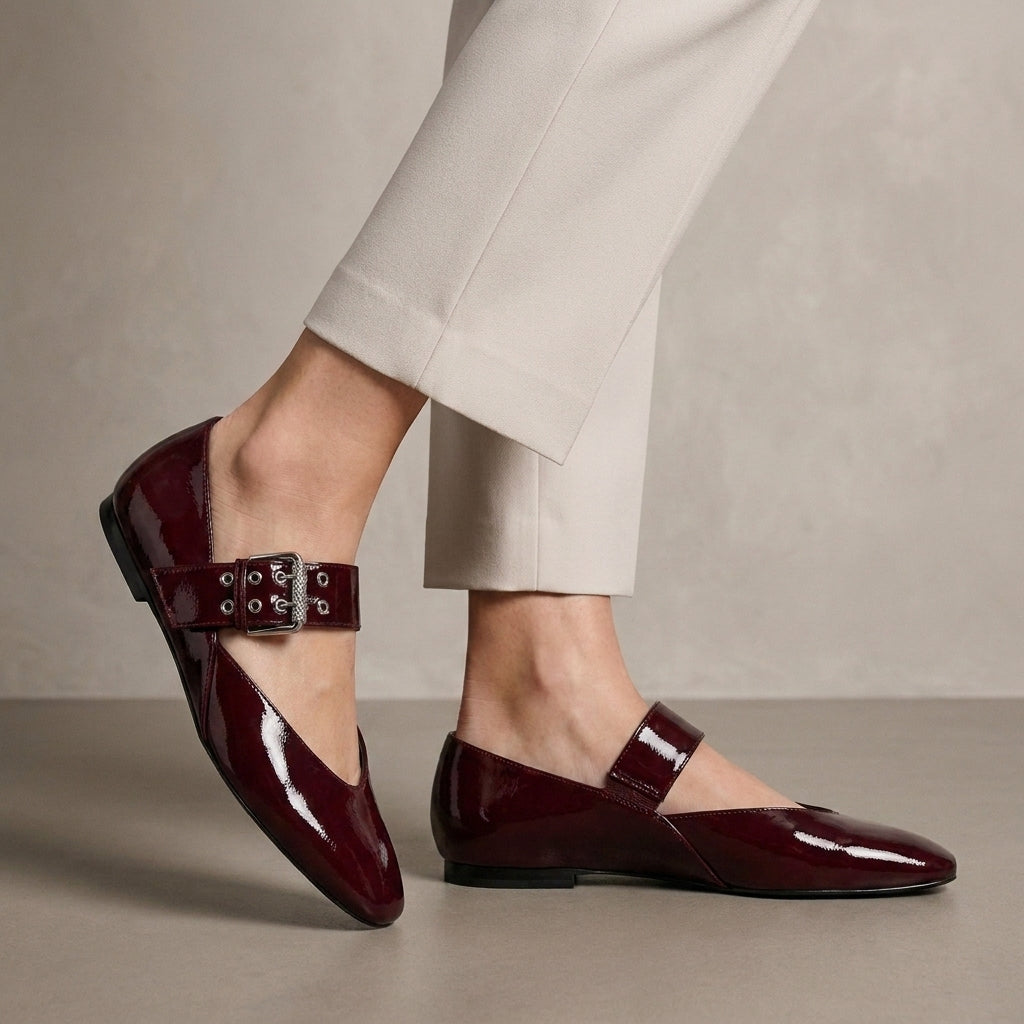 Mary Jane Ballet Flats for Women – Chic Everyday Comfort