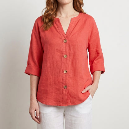 Casual Button Front Blouse for Women – Effortless Everyday Style