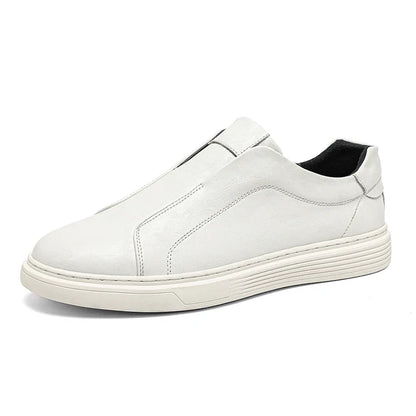 Harry Standard Fit Slip-On Loafers | Ribbed Sole Stitched Slip-On Loafers