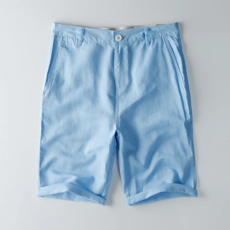Men's Shorts – Relaxed Fit – Breathable Material – Knee-Length with Pockets