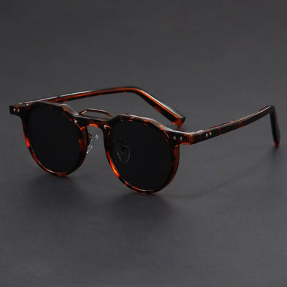 Uptown Retro Round Sunglasses