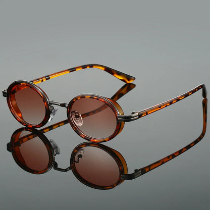 Selene Oval Vintage Sunglasses