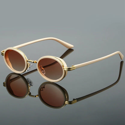 Selene Oval Vintage Sunglasses
