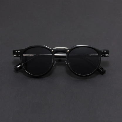 Uptown Retro Round Sunglasses