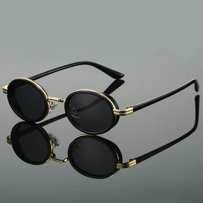 Selene Oval Vintage Sunglasses