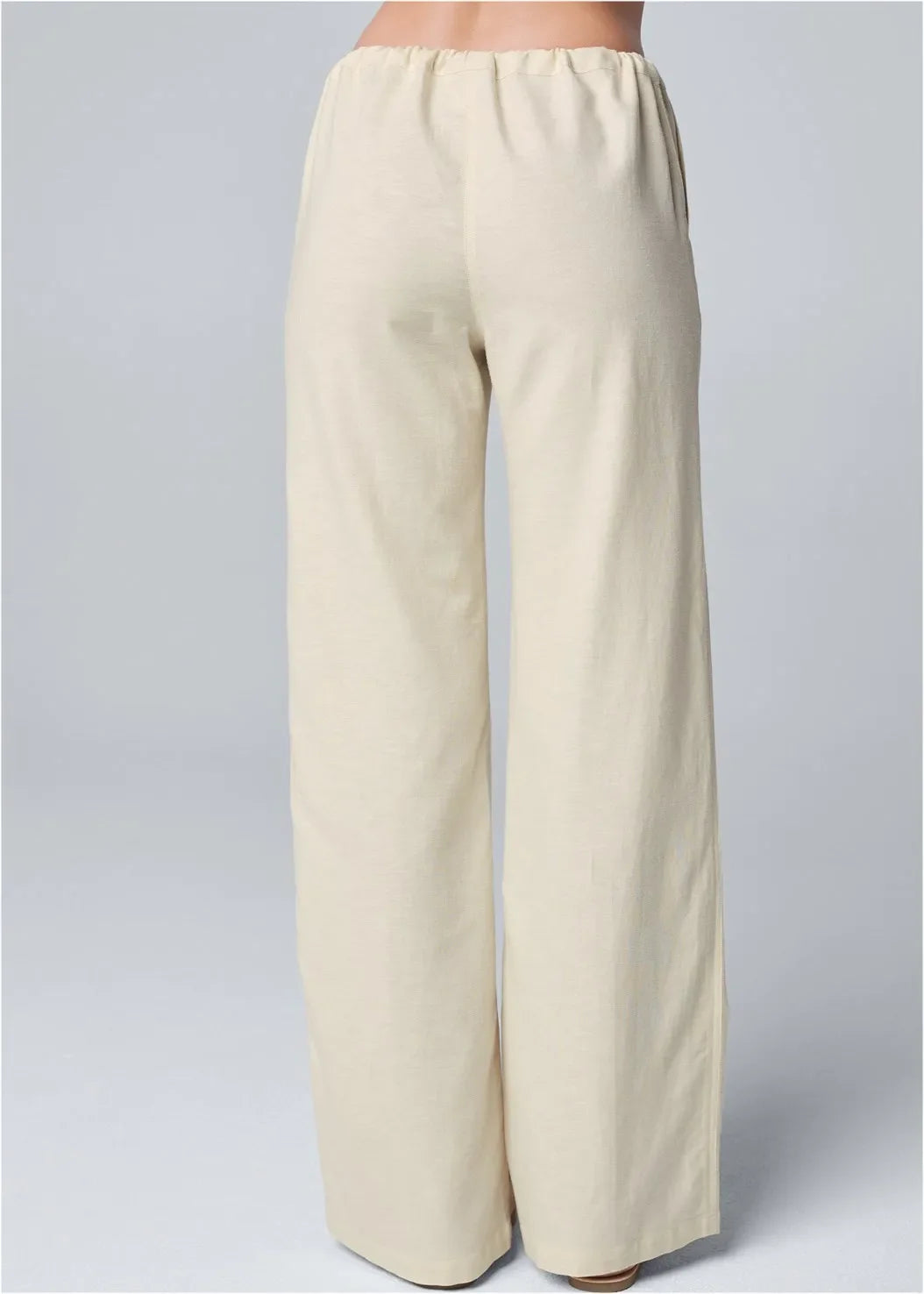 Women's Trousers with Wide Legs – High Waist – Comfortable Fit – Breathable Natural Fabric