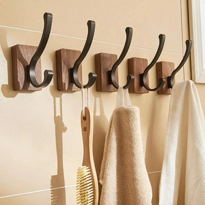 Nordic Minimalist Wooden Wall Hook