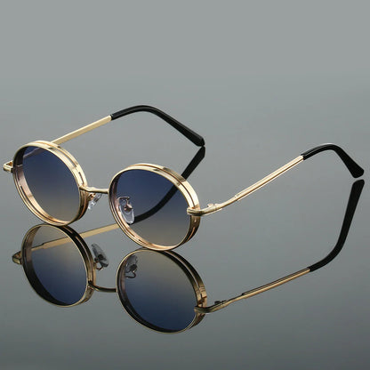 Celeste Vintage Round Sunglasses