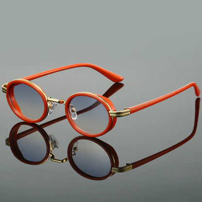 Selene Oval Vintage Sunglasses