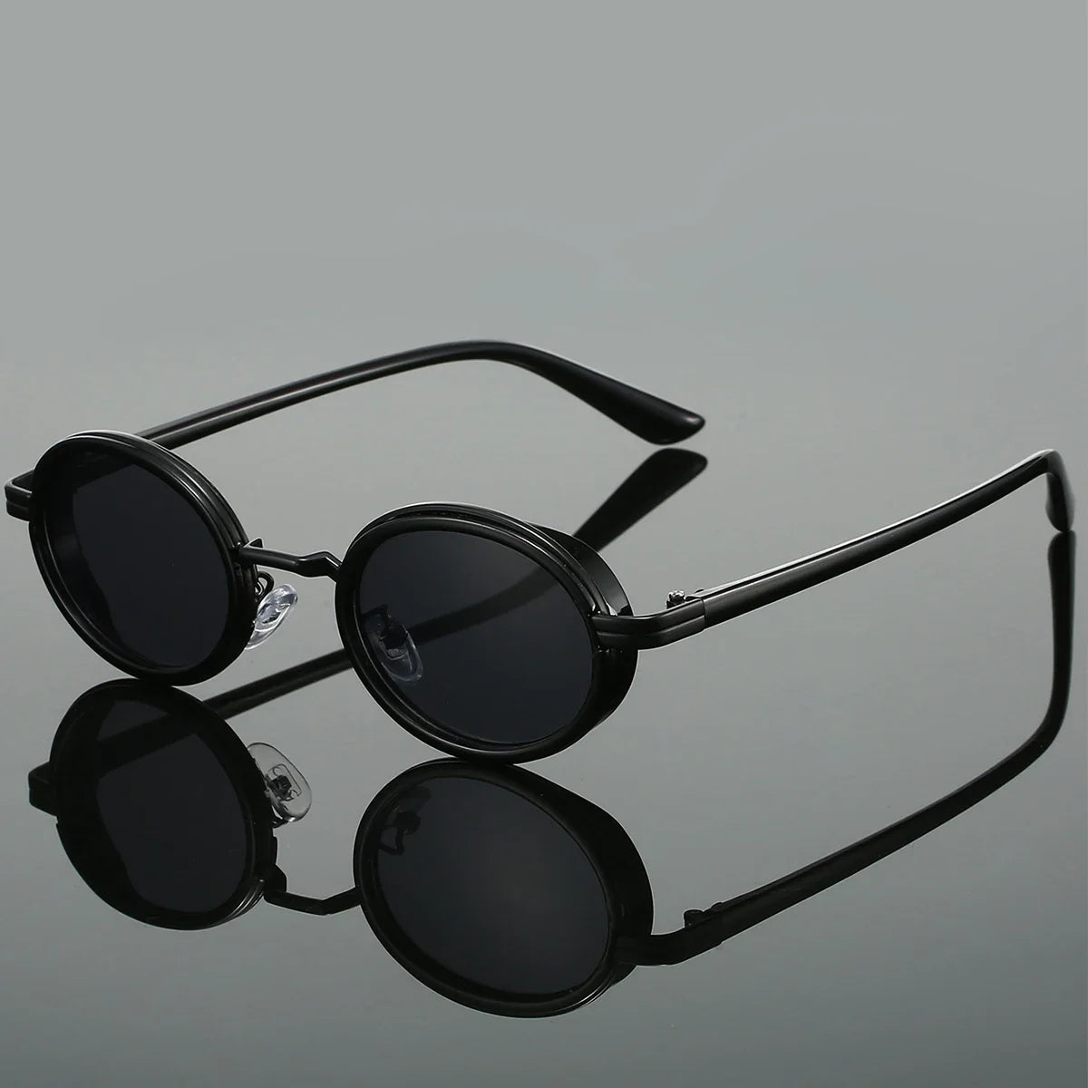 Selene Oval Vintage Sunglasses