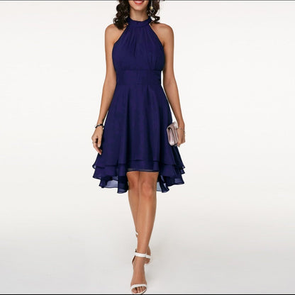 Marieke - Dress with Halter Neck