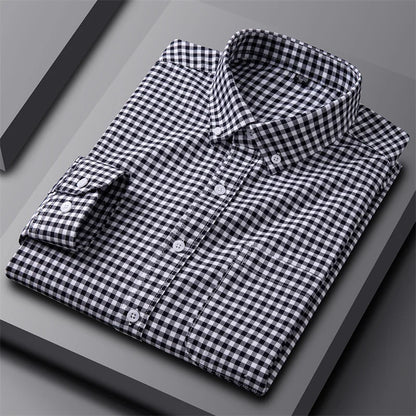 Classic Striped Button-Down Shirt for Men – Smart Everyday Comfort
