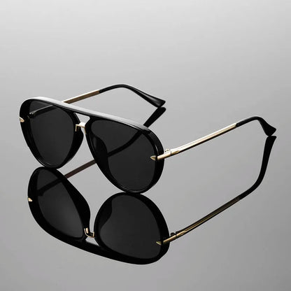 Vivienne Transparent Aviator Sunglasses