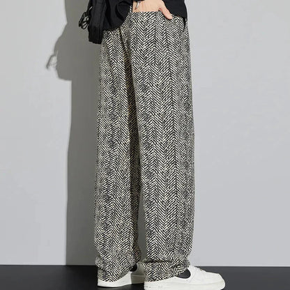 Joshua Linen Relaxed Fit Pants | Drawstring Waist Side Pockets Pants
