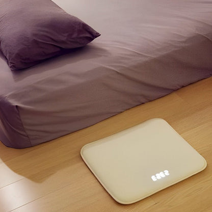 Minimalist Rug Alarm Clock with Pressure Sensor