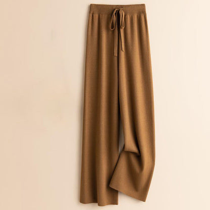 Isabella Relaxed Fit Wide-Leg Pants | Drawstring Waist Pants