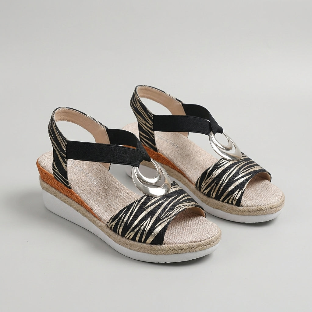 Wedge Platform Sandals for Women – Stylish Comfort & Everyday Support