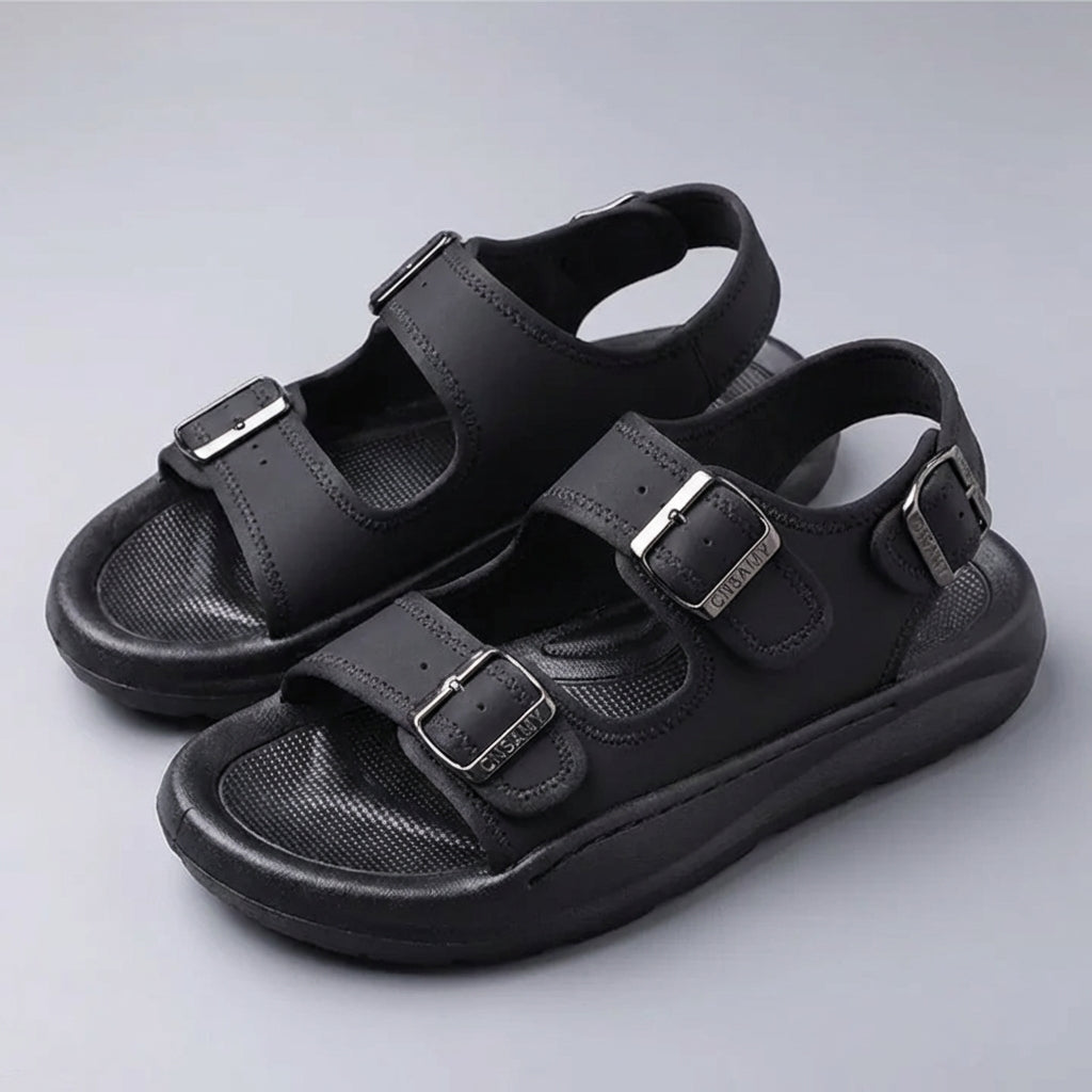 Orthopedic Buckle Sandals for Men – Supportive & Stylish Comfort